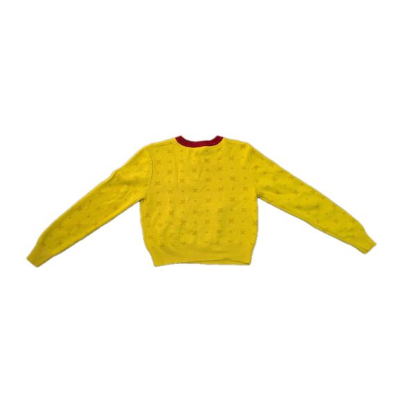 Universal Studios Felix The Cat Sweater Women's Size M Yellow - Picture 3 of 13